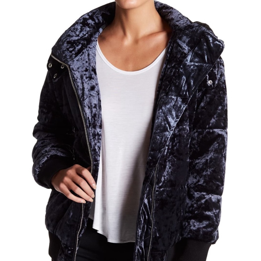 Abound Velour Puffy Jacket